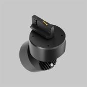 Трековый светильник 15W Белый дневной TR199-3-15W4K-M-B Альфа / Alfa Trinity IP20 чёрный
