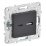 Розетка встраиваемая USB IEK SKANDY A+C 18Вт SK-U22-018-K48 SK-R13T титан