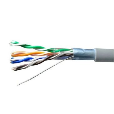 Кабель FTP 5E 4x2x0.51 AWG24 экран внешняя (витая пара) медь