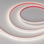 Светодиодная лента  Белый дневной 2835 24V 12W/m 160Led/метр герм (силиконовая экструзия) 024542(2) RTW-PS-A160 5000K  LUX IP67