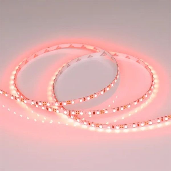 Светодиодная лента Красный 2835 12V  9.6W/m 120Led/метр 015001(2) RT-A120-5mm LUX