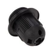 патрон E27 пластик REXANT термостойкий подвесной с кольцом черный