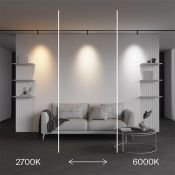 Трековый светильник 5W Белый теплый - белый TR243-4-5WTW-DSZ-B Фокус / Focus Led Exility X 2700-6000K Dim Smart Zigbee чёрный