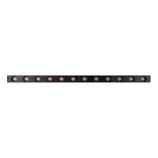 Магнитный трековый светильник 12W Белый дневной MAG-DOTS-25-L400 30deg  24V на магнитный шинопровод черный 032825