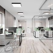 Накладной светильник  13W Белый теплый 034776 SP-QUADRO-S120x120-13W 220V IP40 квадратный черный