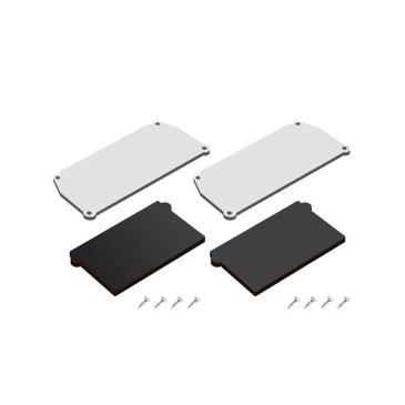 Заглушка для профиля DENKIRS DK5852-BK черный (комплект)