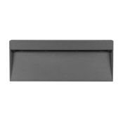 светильник  8W Белый теплый 029961 LGD-TRACE-S200x80 220V IP65 прямоугольный накладной серый