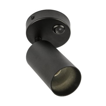Накладной светильник -бра Sotto без лампы UL-00009792 DLC-S620 GU10-B BLACK 220V IP20 GU10 цилиндр черный