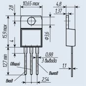 микросхема КР142ЕН5В (7805)