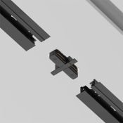Коннектор прямой для однофазного трека TRA002C-11B Unity встраиваемый черный