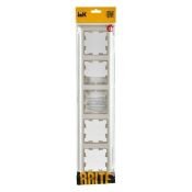 Рамка пластик 5 постов IEK BRITE BR-M52-12-1-K10 РУ-5-Бр бежевый/жемчуг
