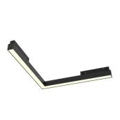 Трековый светильник угловой 24W Белый дневной Базис угловой/Basis Angle Exility 120deg TR042-2-24W4K IP20 на магнитный шинопровод черный