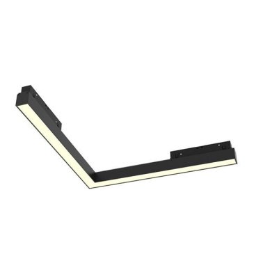 Трековый светильник угловой 24W Белый дневной Базис угловой/Basis Angle Exility 120deg TR042-2-24W4K IP20 на магнитный шинопровод черный