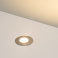 светильник  1.2W Белый теплый 024925 ART-DECK-LAMP-R40  12-24V круглый накладной серебристый