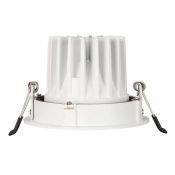 Встраиваемый светильник  12W Белый дневной 033659(1) MS-FORECAST-BUILT-TURN-R102 IP20  круглый белый с черной вставкой