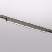Трековый светильник однофазный  12W Белый теплый SHINE LINEAR DK5751-DN IP20 на шинопровод темный никель