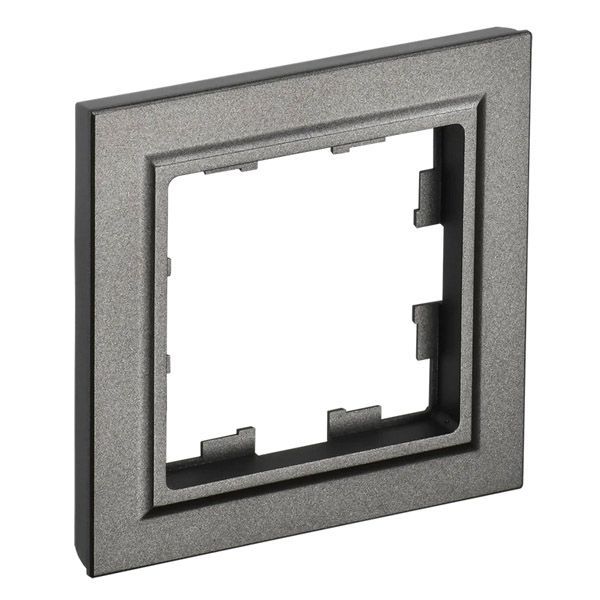 Рамка пластик 1 пост IEK BRITE BR-M12-K45 РУ-1-БрТБ бронза