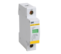 Ограничитель импульсных перенапряжений  ОПС1-D 1 30/10кА 400B  MOP20-1-D IEK