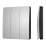 Панель Knob 051683 KINETIC-801-22-3G-WP-SUF Silver (No battery, IP67, 433Mhz) TUYA