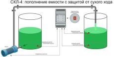 Реле контроля уровня СКЛ-4 (без датчиков)
