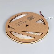 Светодиодная лента Белый теплый COB 24V 10W/m 480Led/метр 048026 COB-X480-8mm  2700K PRO REEL 20м