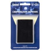 светильник-ночник 0.5W Белый UL-00007222  DTL-320 Прямоугольник Sensor черный - уценка