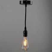 подвес Vintage 056-724 SUN-LUMEN 158-2/ E27 BLACK черный провод подвес Vintage 056-724 SUN-LUMEN 158-2/ E27 BLACK черный провод