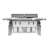 Выключатель встраиваемый двухклавишный проходной IEK SKANDY SK-V22-0-10-K50 SK-V05N металл никель
