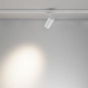 Трековый светильник 20W Белый теплый - белый дневной TR197-3-20WCCT-M-W Фокус / Focus Led Trinity IP20 белый