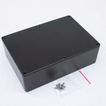 Корпус для РЭА B027BK 171х121х55мм черный