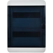 Корпус пластиковый TF5-KP72-N-24-65-K03-K02 КМПн-24 IP65 черная прозрачная дверь TEKFOR IEK