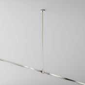 Крепление потолочное Длинное / Long одинарное 700мм Flarity TRA159C-S1-PT платина