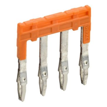 Перемычка гребенчатая для колодки клеммной CP 4мм2 4PIN YCT20-00-K03-004-EC-4P IEK