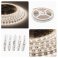 Светодиодная лента Белый теплый 2835 12V  14.4W/m  60Led/м герм 00-11 IP65