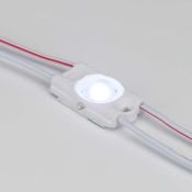 Светодиодный модуль герм. 1led Белый холодный 2835smd 12V линейный с линзой 026532 ARL-ORION-R05