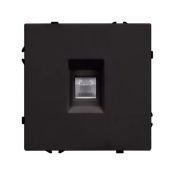 Розетка встраиваемая компьютерная RJ45 кат.6 Arlight 054305 SCT-NOBE-MPC1-SFPL-BK черный