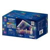 гирлянда БАХРОМА   9W RGB UL-00013125 ULD-B50006-880-TTK MULTI IP44 с эффектом мерцания