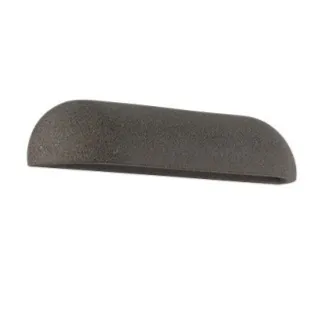 светильник  10W Белый теплый 051042 SP-BULFIN-WALL-L365 (BK, 120 deg) 220V IP65 накладной серый графит