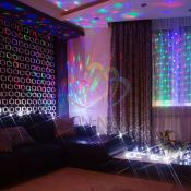 Светодиодный светильник-проектор RGB 601-257 &quot;Диско-шар&quot;, пульт д/у, bluetooth, 6 Led,15W, 230V, IP20