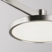Трековый светильник 10W Белый дневной TR153-1-10W4K-PT Плато / Plato Flarity IP20 платина