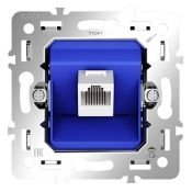 Механизм розетки компьютерной RJ45 кат.6 S70