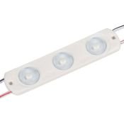 Светодиодный модуль герметичный 3led Белый теплый  2835smd 12V линейный с линзой 029681(1) CRAFT-2835-3-12V