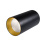 светильник  15W Белый дневной 022952 SP-POLO-R85-1 220V цилиндр  накладной черный с золотой вставкой