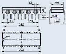 микросхема КР1008ВЖ5А