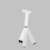 Трековый светильник  6W Белый дневной Фокус Двойной/Focus Unity 36deg TR142-1-6W4K-W на шинопровод белый