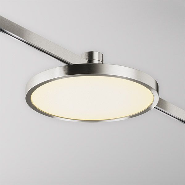 Трековый светильник 10W Белый теплый TR153-1-10W3K-PT Плато / Plato Flarity 3000К платина