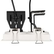 Встраиваемый светильник  18W Белый дневной 028150 CL-SIMPLE-S148x80-9W 45deg 220V IP20 поворотный прямоугольный белый