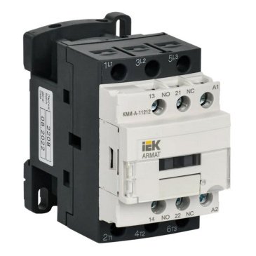 Контактор 12А 36VAC/АС3 КМИ-А-11212 LC1D контакт 1NO/1NC AR-ACC-11-012-036-11 ARMAT IEK