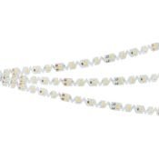 Светодиодная лента змейка Белый теплый 2835 24V  8W/m  80Led/метр 046016 RZ-A80-8mm 2700K