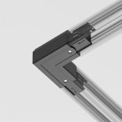 Коннектор угловой внутренний Trinity TRA005CL-31B-R чёрный